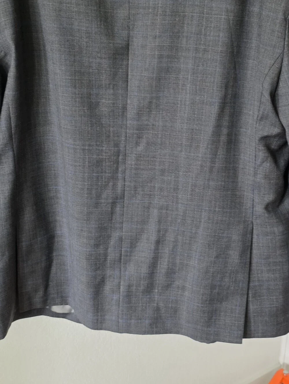 Jos A Bank Executive Gray 100% Wool Blazer Sport Coat 52R 2 Button Men Career